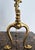 2000 - 2009 Pair of Handmade Italian Solid Brass Fireplace Andirons For Sale - Image 5 of 8