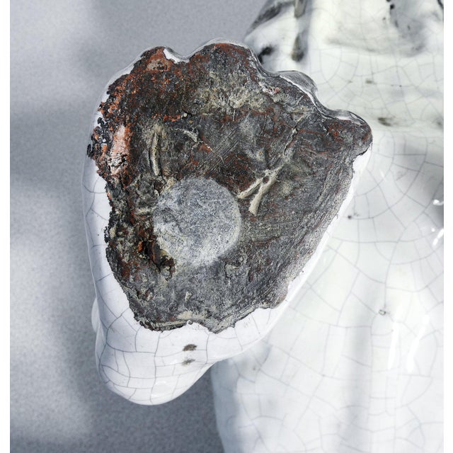 Sculpture of Bulldog in Glazed Terracotta, France, 1920s For Sale - Image 13 of 14