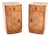 Art Deco Walnut Bedside Cabinets, 1930s, Set of 2 For Sale