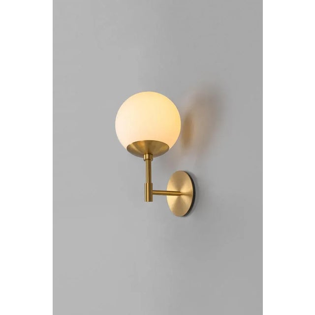 Contemporary Gold Sunset Wall Sconce by Schwung For Sale - Image 3 of 5