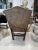 French 18th Century French Leather Reclining Chair For Sale - Image 3 of 9