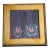 Abstract Modern in Purple by Elia in a Gold Frame For Sale