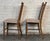 Mid-Century Modern Pair of Vintage Walnut Spindle Back Upholstered Chairs For Sale - Image 3 of 8