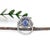 11.8ct Statement Tanzanite Ring With Natural Diamonds: Solid 14k Gold, 16x12mm, Size 6.75 For Sale In Columbus - Image 6 of 6
