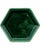 Vintage Le Grand Hotel Paris Green Ashtray Catchall Dish For Sale In Washington DC - Image 6 of 9