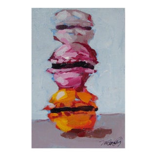 Megan Coonelly Macaron Painting For Sale
