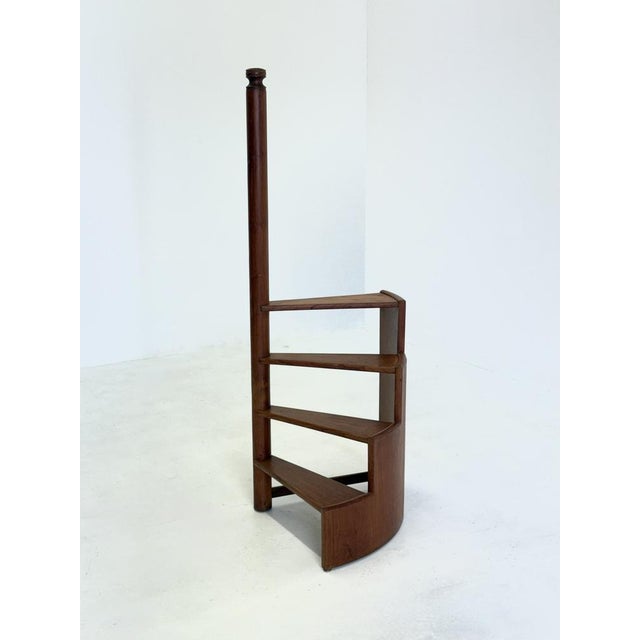 Vintage Teak Library Stairs by Franco Albini For Sale - Image 11 of 13