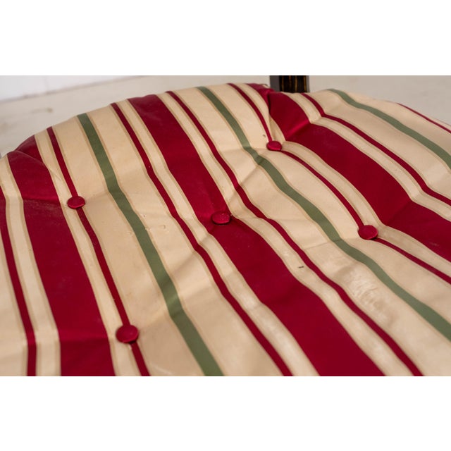 Vintage Regency Style Eglomise & Gilt Cane Seat Armchair For Sale - Image 10 of 18