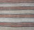 Textile Vintage Turkish Kilim Runner With Stripe and Modern Design in Charcoal and Coral For Sale - Image 7 of 12
