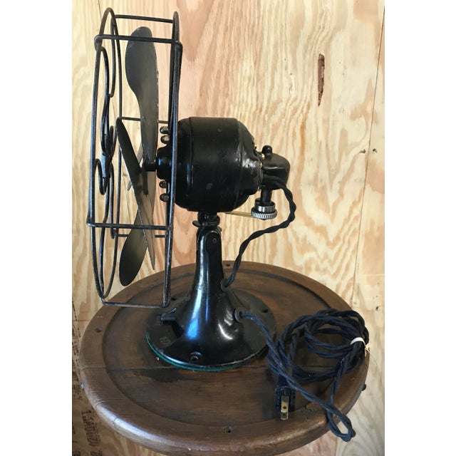 Art Deco Vintage 1936 Emerson 6250 10” Electric Fan - Restored For Sale - Image 3 of 6