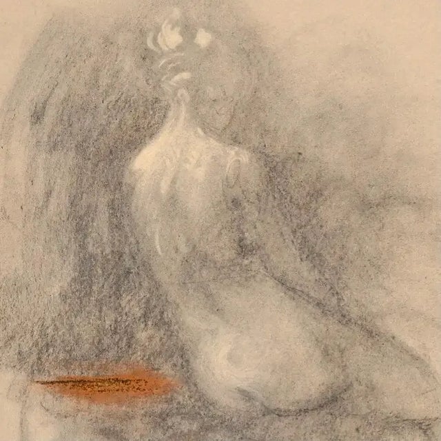 Louis Icart 1920s Louis Icart Hand Colored Lithograph For Sale - Image 4 of 7