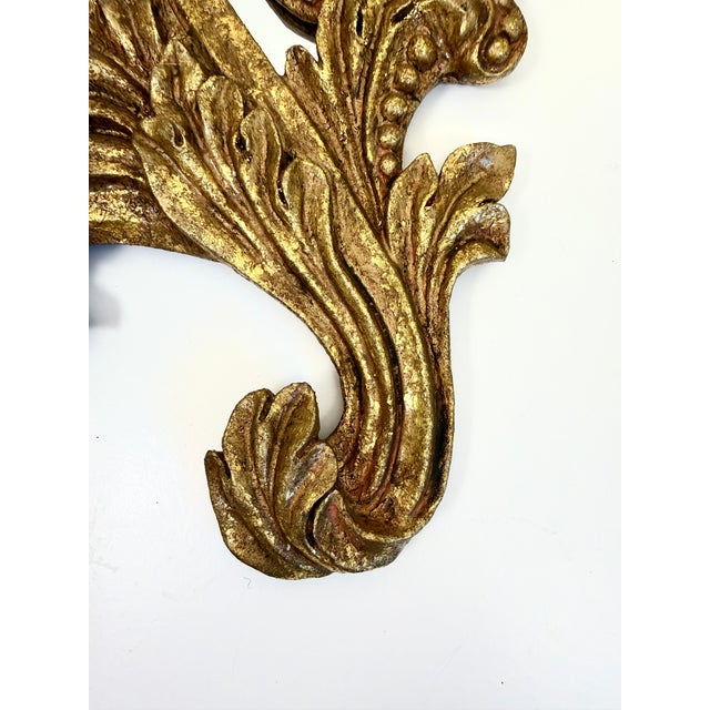 Pair of Vintage Gold Mirrors For Sale - Image 4 of 11