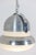 Industrial Industrial Style Pendant Light in Brushed and Opaline Metal, 1970s For Sale - Image 3 of 13