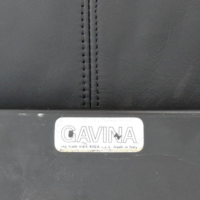 1970s Leather Brigadier Sofa by Cini Boeri for Gavina For Sale In Chicago - Image 6 of 6