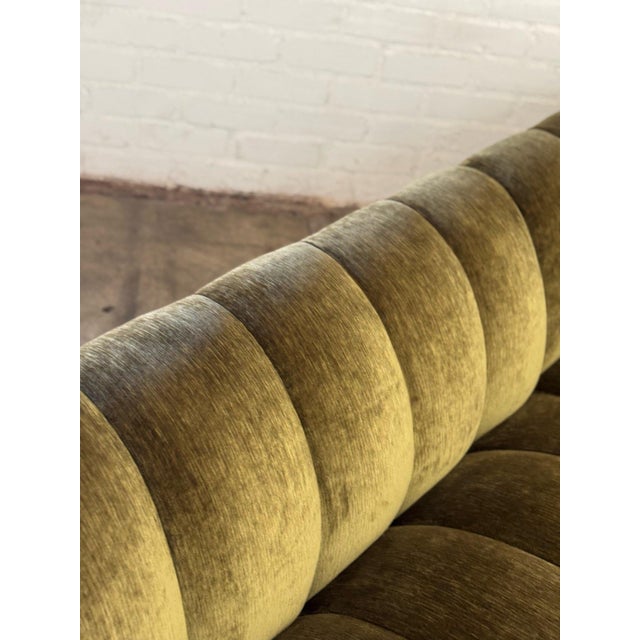 W140 D40 H27 SH15 AH24 SD25 Our handcrafted channel tufted sectional sofa made from scratch in house. Each unit is modular...