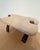 Mid 20th C. Camel Saddle Stool With Reversible Cushion and Original Bell For Sale - Image 11 of 11