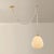 Mitzi Remi 11.5 in. 1 Light Pendant in Aged Brass Finish For Sale - Image 10 of 14