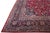 Textile 19th Century Antique Mohtasham Kashan Handmade Botanical Medallion Red Wool Rug For Sale - Image 7 of 10