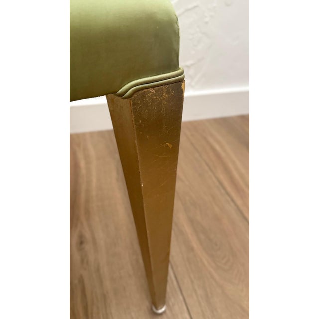 1980s Christopher Guy Style High-Back Couture Chair — Frances Elkins Inspired Triple Loop Design For Sale - Image 14 of 15