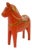 Vintage Swedish Handpainted Dala Horse by Nils Olsson, 1920s For Sale