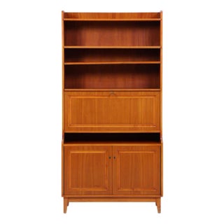Mid-Century Wooden Bookcase, 1960s For Sale