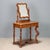Antique Vanity Table in Walnut with Mirror, Italy, 19th Century For Sale - Image 10 of 10