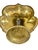 Vintage Hollywood Regency Quatrefoil Shape Brass Bowl With Cupid or Putti Base For Sale - Image 4 of 12