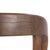 Brown Vintage Neoclassical Revival Lyre Arm Wood Settee Bench For Sale - Image 8 of 10