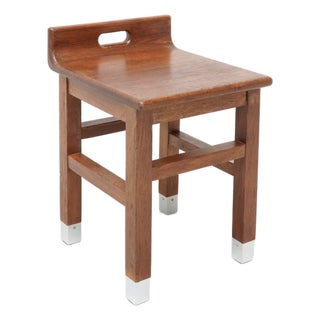 Stool in Oak by Gaston Eysselinck, Belgium, 1940s For Sale