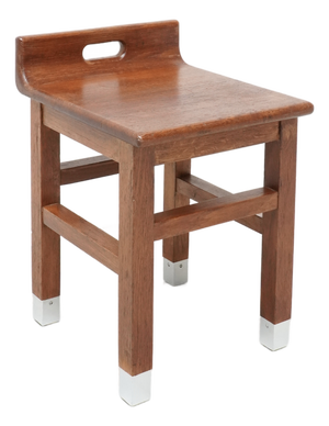 Stool in Oak by Gaston Eysselinck, Belgium, 1940s