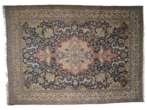 Vintage Tabriz - 9'7" X 13'3"