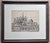 1950s Custom Framed Ink Sketch-France, 1953-Signed For Sale - Image 5 of 5