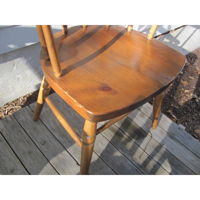 Early 20th Century Heywood Wakefield Barrel Back Chairs From the John Heywood Trust House Set