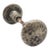 Pair of Antique Arts & Crafts Hammered Bronze Passage Door Knobs For Sale