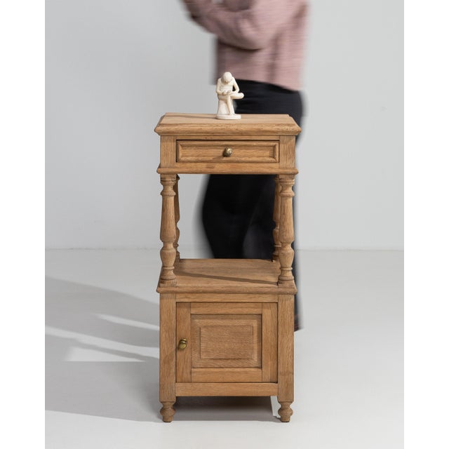 Early 20th Century French Oak Side Table For Sale - Image 11 of 15