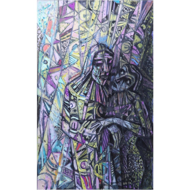 Emil Betzler, Karneval, 1960, Tempera on Paper For Sale - Image 6 of 6