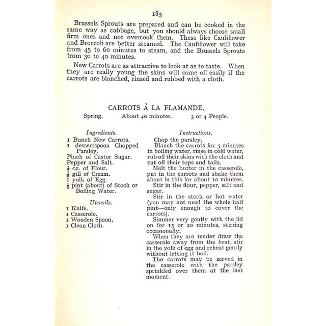 1920s "When the Cook Is Away" 1928 Ives, Catherine For Sale - Image 5 of 8