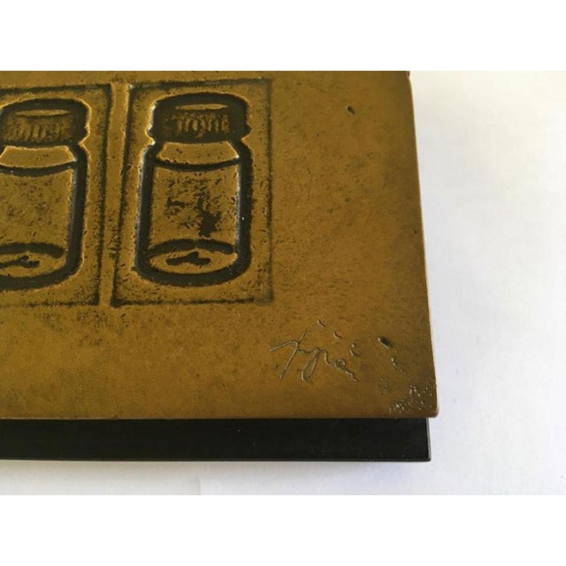 Tino Stefanoni, Pop Art Multiple: Bottles, Late 20th Century, Bronze For Sale - Image 4 of 18