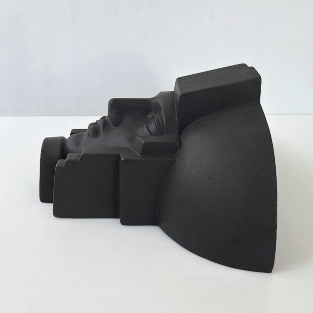 Vintage Face Wall Light from Saint Clément, 1980s, in Very Good conditions. Designed 1980 to 1989 This piece has an...