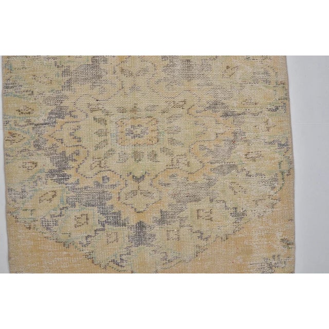 Antique Turkish Hallway Runner in Soft Earth Tones For Sale - Image 10 of 10