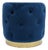 Saxon Blue Velvet Stool - Blue Velvet For Sale