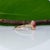 Metal Aaa Padparadscha Sapphire Ring With Earth-Mined Diamond Accents: Solid 14k Gold For Sale - Image 7 of 9