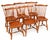 Brown Authentic Stickley Sold Wood 6 Spindle-Back Windsor Chairs For Sale - Image 8 of 18