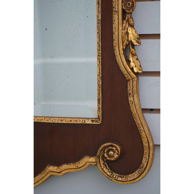 Glass Friedman Brothers Georgian Style Mirror For Sale - Image 7 of 12