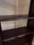 Contemporary Ethan Allen “Transom” Étagère Bookcase – Dark Wood, Open Back Shelving For Sale - Image 3 of 8