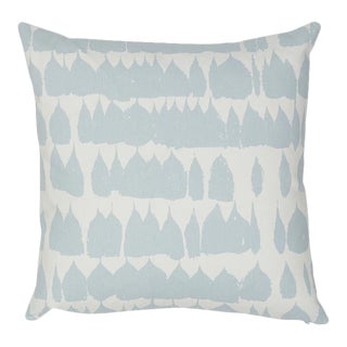 Schumacher Queen of Spain 20" Pillow in Sky For Sale