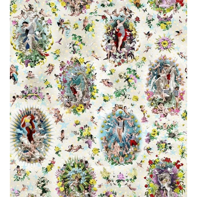 Sample - Jean Paul Gaultier for The House of Scalamandr�� Recreation Wallcovering, Multico For Sale