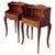 20th Pair of French Nightstands Tables With Drawer and Open Shelf For Sale - Image 12 of 12