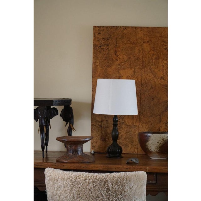 1920s Danish Art Deco Table Lamp attributed to Just Andersen, 1920s For Sale - Image 5 of 14