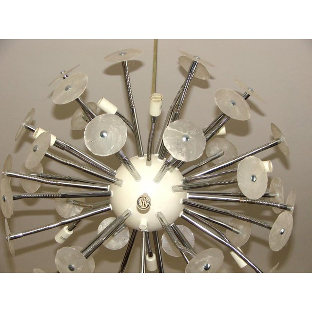 Space Age Italian Hanging Lamp from Arditi, 1980s For Sale - Image 9 of 10